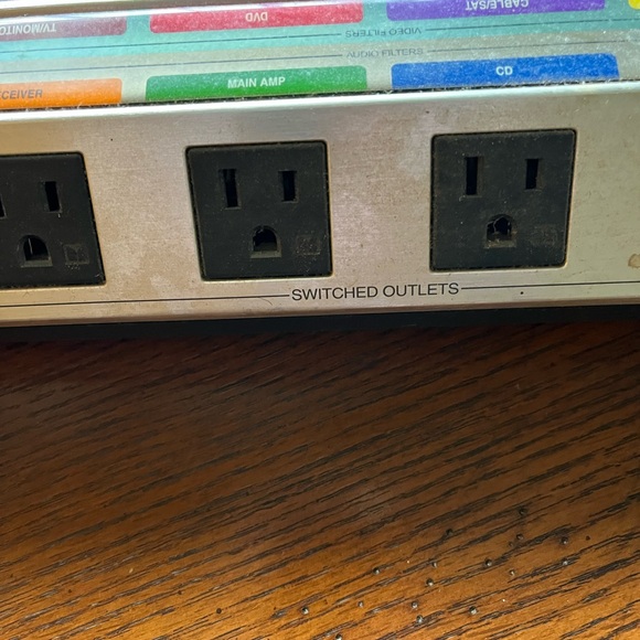 MonsterMulti-Color Outlet Surge Protector - Picture 3 of 4